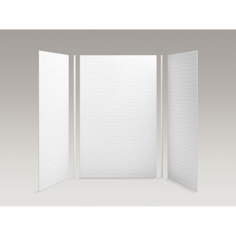 Choreograph® 60'' x 36'' x 96'' shower wall kit, Brick texture