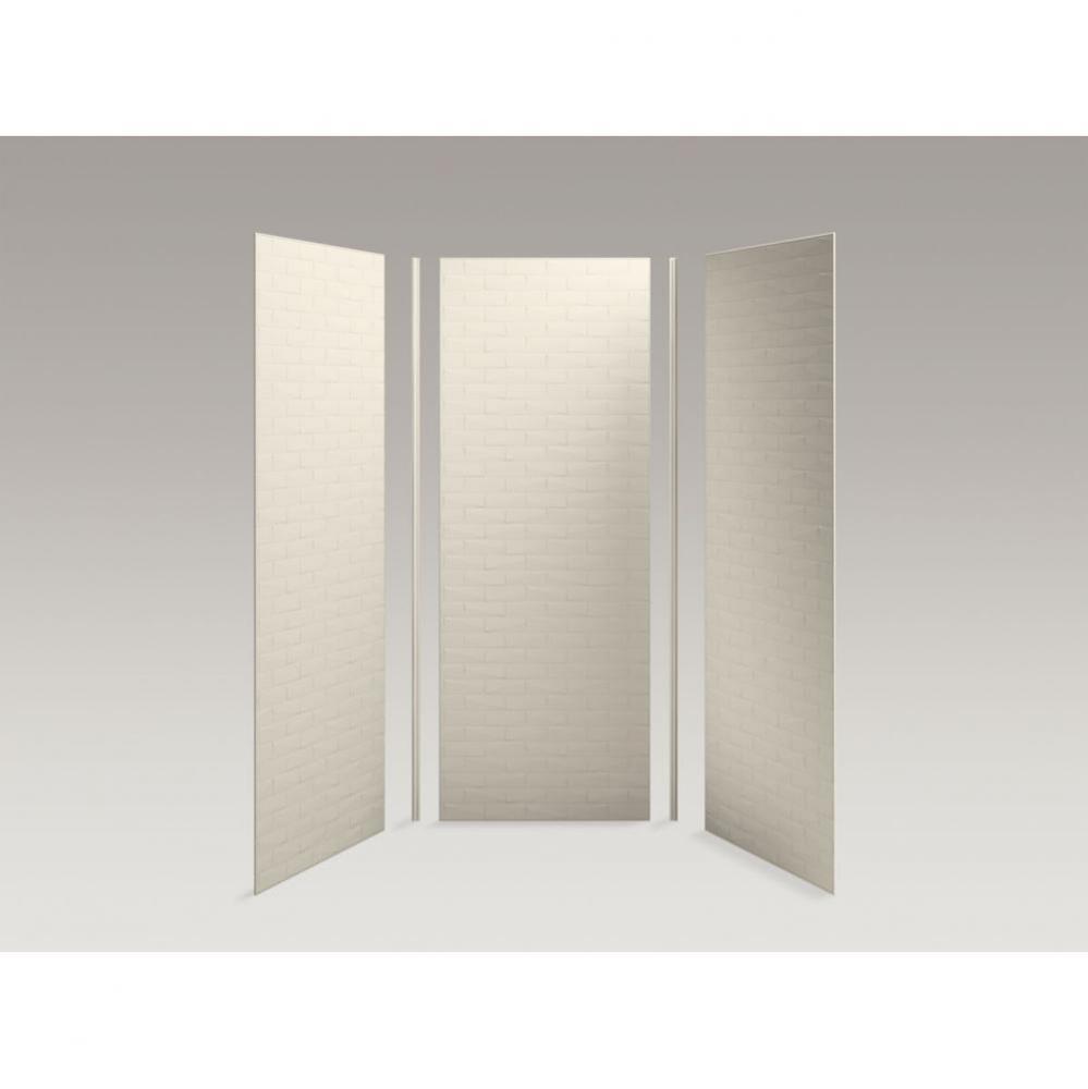 Choreograph® 36'' x 36'' x 96'' shower wall kit, Brick texture