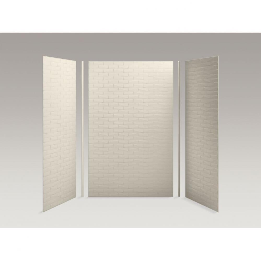 Choreograph® 60'' x 36'' x 96'' shower wall kit, Brick texture