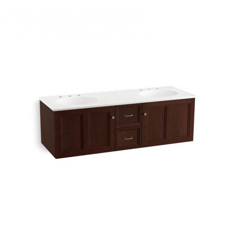Damask™ Vanity, 60, 2 Door, 2 Drawer