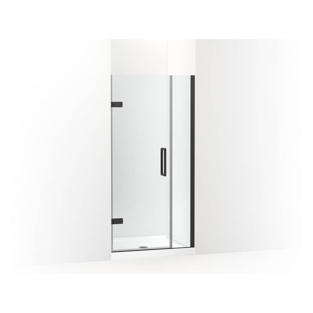 Composed® Frameless pivot shower door, 71-9/16'' H x 33-5/8 - 34-3/8'' W,