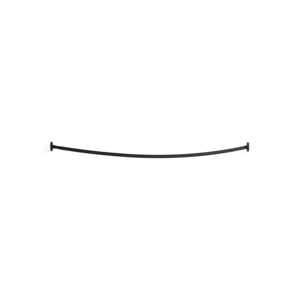 Expanse® Contemporary design curved shower rod