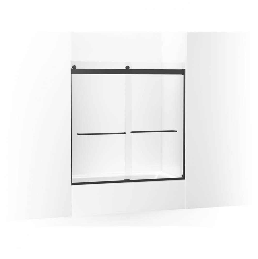 Levity® Sliding bath door, 59-3/4'' H x 54 - 57'' W, with 1/4''