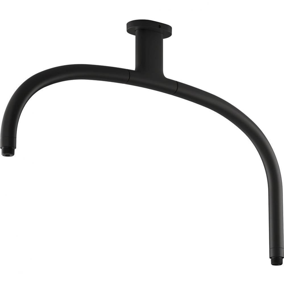 Statement® Ceiling-mount single-function dual rainhead arm