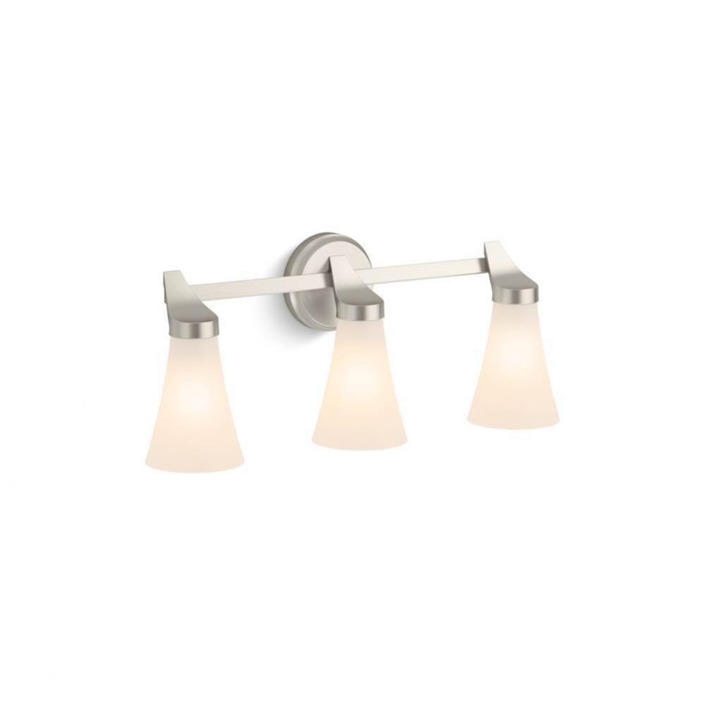 Simplice™ Three-light sconce