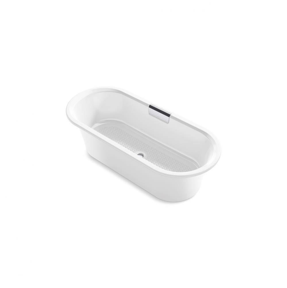 Volute™ 70-7/8'' x 30-3/8'' freestanding bath with base