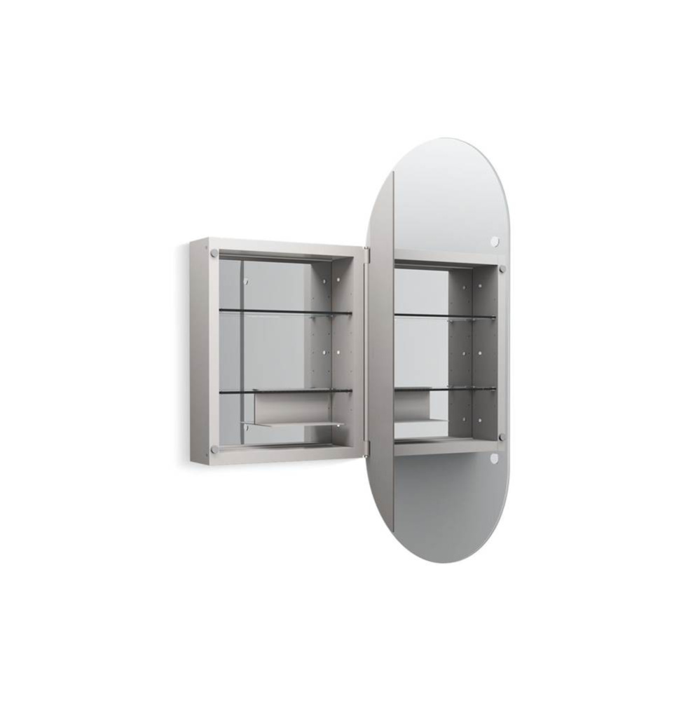 Verdera 20'' X 40'' Capsule Medicine Cabinet