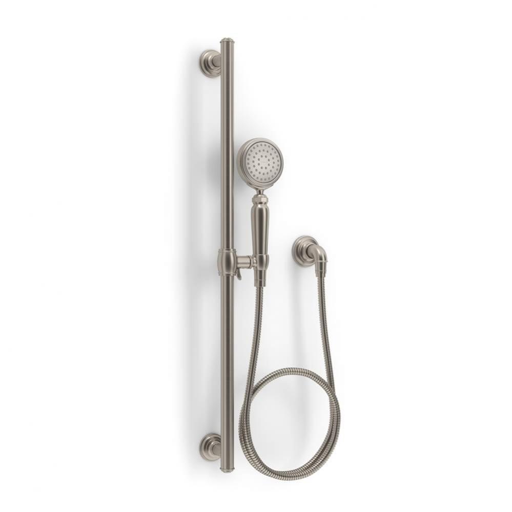 KOHLER Artifacts Vibrant Brushed Nickel Handshower Slidebar Kit