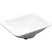 Kohler 20000-0 - Caxton® Rectangle Undermount bathroom sink