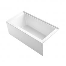 Kohler 1956-RA-0 - Underscore® 60'' x 30'' alcove bath right drain