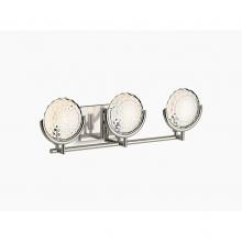 Kohler 29377-SC03B-SNL - Arendela™ 3 Light Sconce