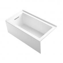 Kohler 1957-LA-0 - Underscore® 60'' x 32'' alcove bath, left drain