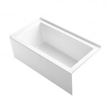 Kohler 1957-RA-0 - Underscore® 60'' x 32'' alcove bath right drain
