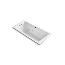 Kohler 1822-XHGH-0 - Underscore® 66'' x 32'' drop-in Heated BubbleMassage™ air bath with whi