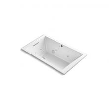 Kohler 1849-XHGH-0 - Underscore® 60'' x 36'' drop-in Heated BubbleMassage™ air bath with whi