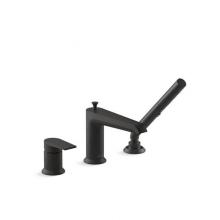 Kohler 97070-4-BL - Hint™ Single handle deck mount bath faucet with handshower