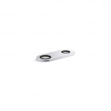 Kohler 38169-CP - 4'' two-hole escutcheon plate for Insight™ and Kinesis® lavatory faucets and soap