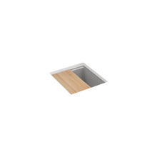 Kohler 33711-PC-CM4 - Billings™ 18'' undermount bar sink with accessories