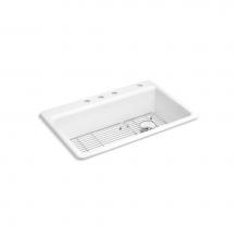 Kohler 5871-4A1-0 - Riverby® 33 in. Top-Mount Single-Bowl Kitchen Sink