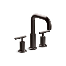Kohler T14428-4-BGP - Purist® Deck-mount bath faucet trim with Lever handles