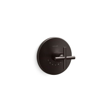 Kohler T14488-3-BGP - Purist® MasterShower® temperature control valve trim with cross handle