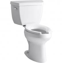 Kohler 3493-SS-0 - Highline® Classic Two-piece elongated toilet with concealed trapway, 1.6 gpf