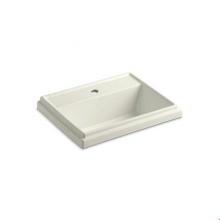 Kohler 2991-1-96 - Tresham® Rectangle Drop-in bathroom sink with single faucet hole