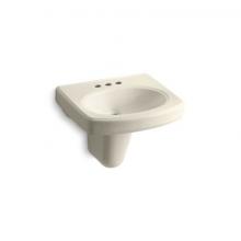 Kohler 2035-4-47 - Pinoir® 22'' oval wall-mount bathroom sink with glazed underside