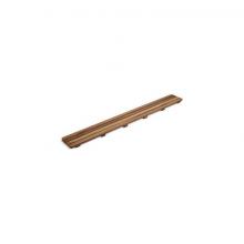 Kohler 9336-NA - Groove® Teak drain cover 48'' receptor