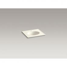 Kohler 2791-1-G83 - Ceramic/Impressions® 25'' oval vanity-top bathroom sink with single faucet hole
