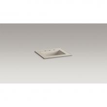 Kohler 2777-8-G85 - Ceramic/Impressions® 25'' rectangular vanity-top bathroom sink with 8'' w