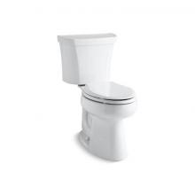 Kohler 6393-RA-0 - Highline® Two-piece elongated toilet, dual-flush