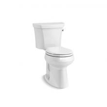 Kohler 5481-RA-0 - Highline® Two-piece round-front toilet, 1.28 gpf