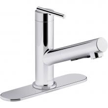 Kohler 22976-CP - Crue™ Pull-out single-handle kitchen faucet