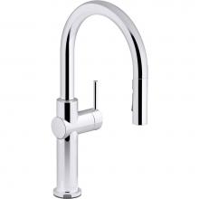 Kohler 22972-CP - Crue™ Pull-down single-handle kitchen faucet