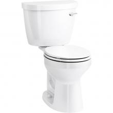 Kohler 31640-RA-0 - Cimarron Comfort Height Two-Piece Round-Front 1.6 GPF Chair-Height Toilet