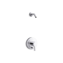 Kohler TLS35326-4-CP - Elate® Rite-Temp® Shower Trim Kit With Push-Button Diverter Without Showerhead
