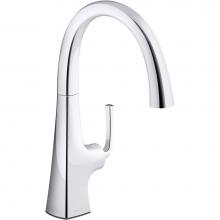 Kohler 22065-CP - Graze® Single-handle bar sink faucet