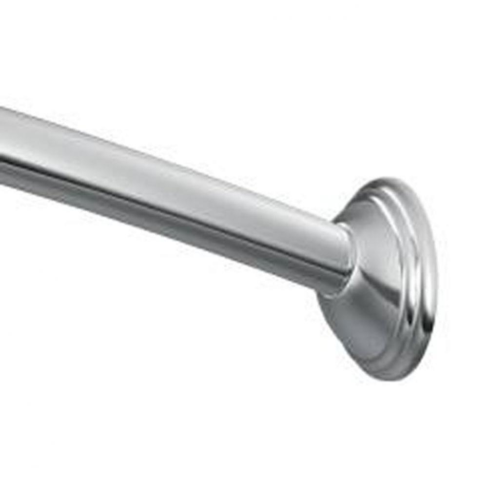 Chrome 5' Curved Shower Rod