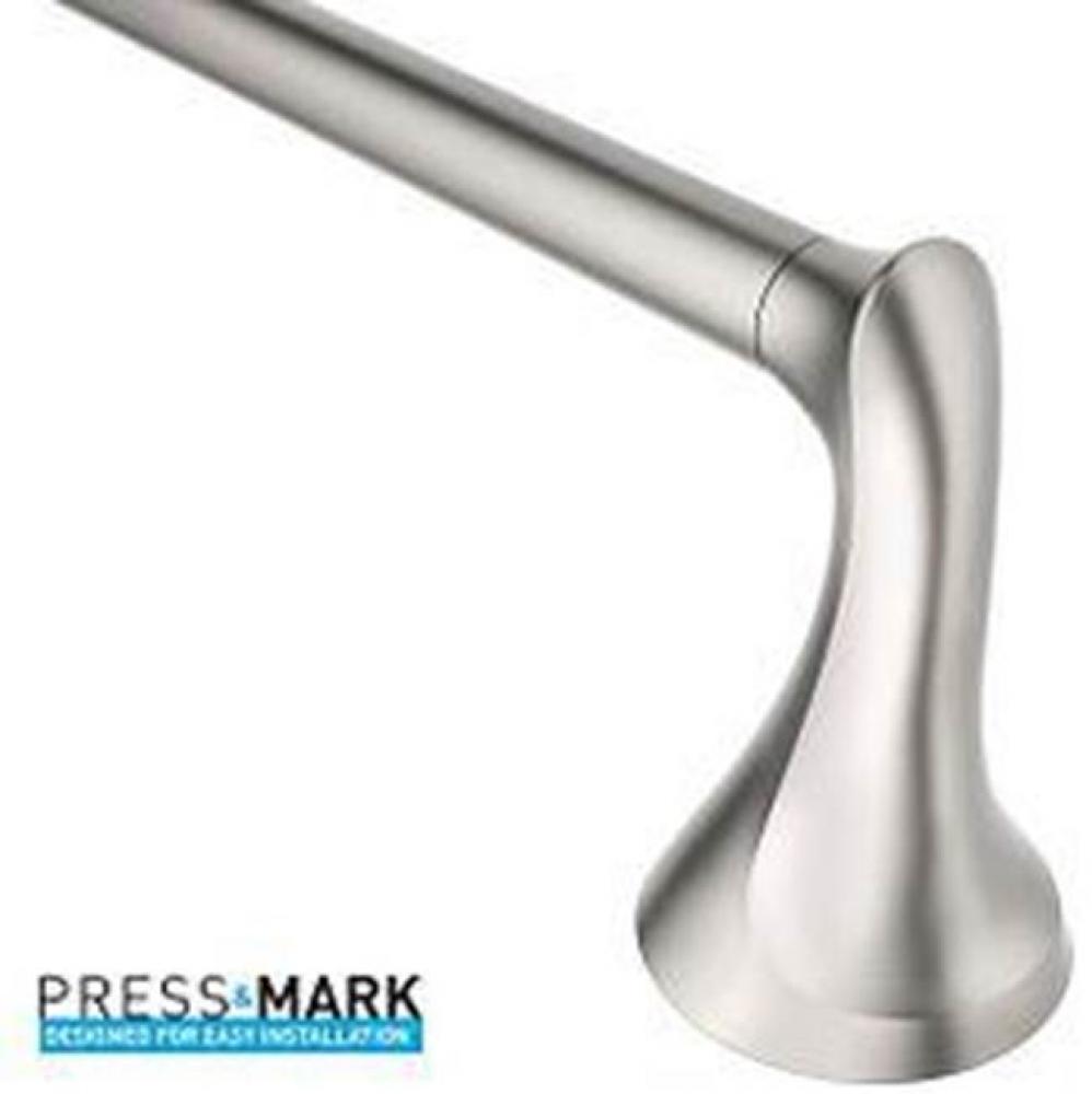 Brushed Nickel 24'' Towel Bar