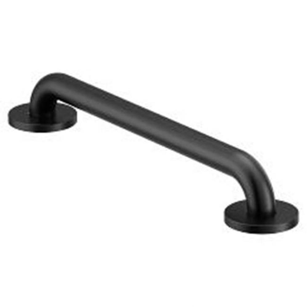 Matte Black 16'' Concealed Screw Grab Bar