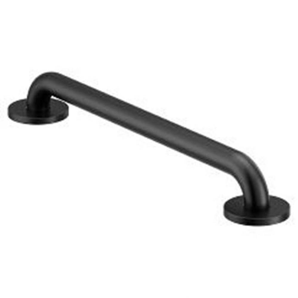 Matte Black 18'' Concealed Screw Grab Bar