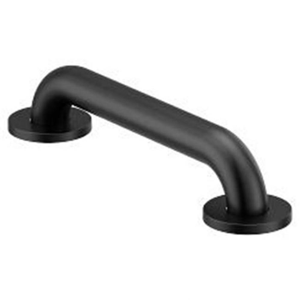 Matte Black 12'' Concealed Screw Grab Bar