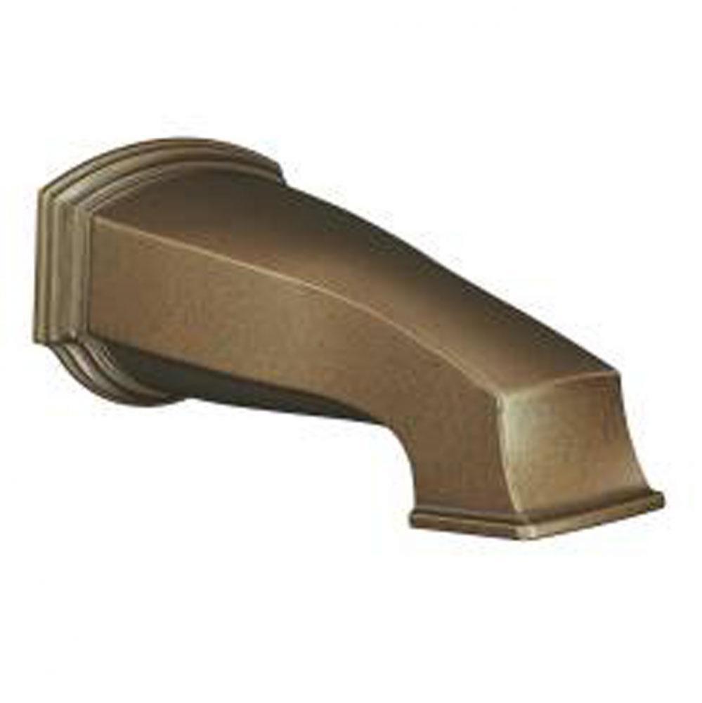 Antique bronze nondiverter spouts