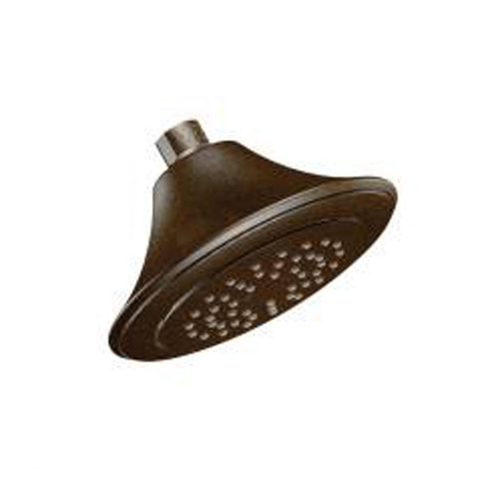 Oil rubbed bronze one-function 6-1/2'' diameter spray head eco-performance showerhead