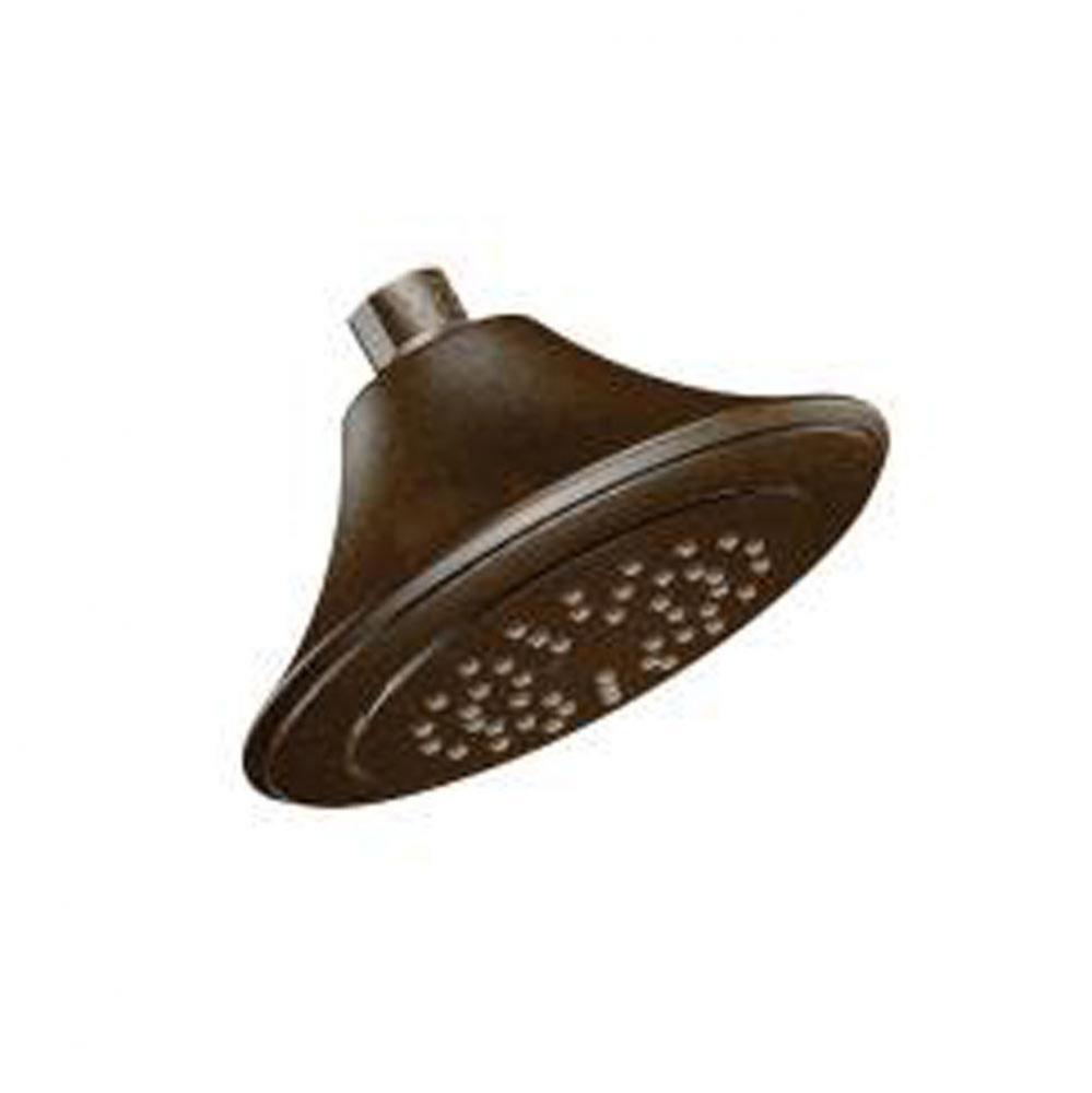 Oil rubbed bronze one-function 6-1/2'' diameter spray head standard