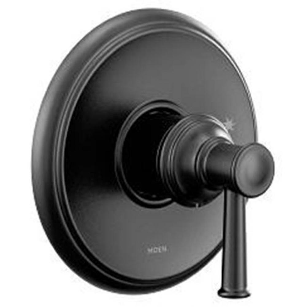 Matte black M-CORE 2 series tub/shower valve only