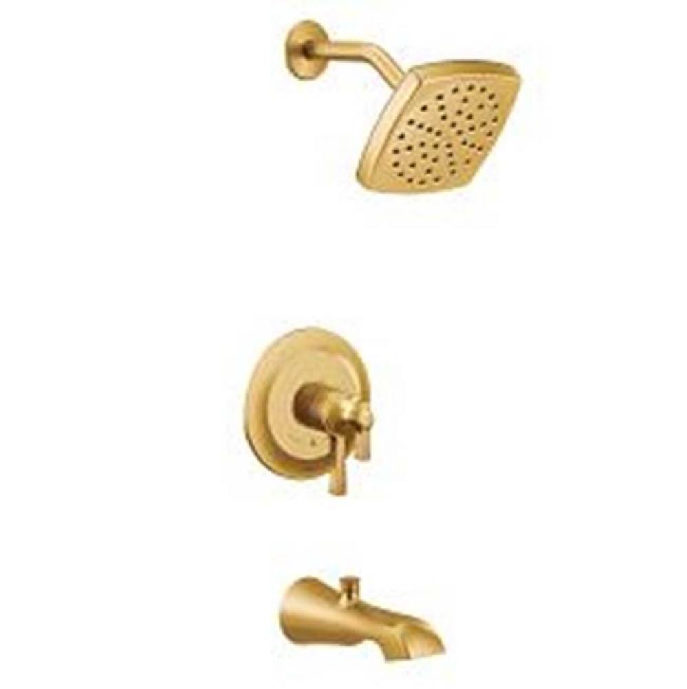 Brushed Gold M-Core 4-Series Tub/Shower