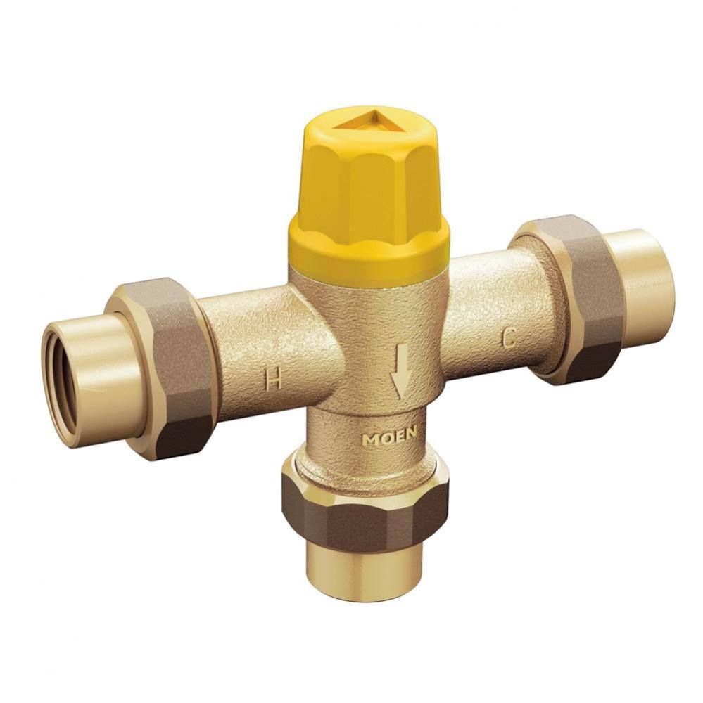 1/2'' FIP or 3/8'' compression