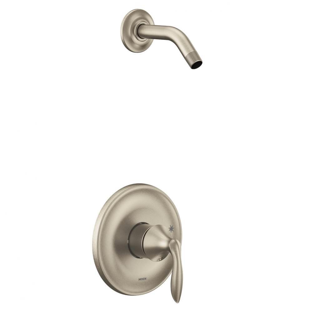 Eva M-CORE 2-Series 1-Handle Shower Trim Kit in Brushed Nickel (Valve Sold Separately)